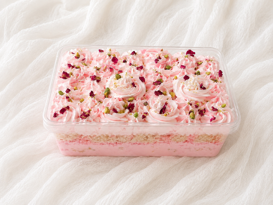 Rose Tres Leches Cake