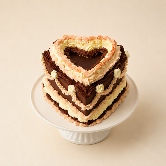 VINTAGE RUFFLE SWIRL CAKE